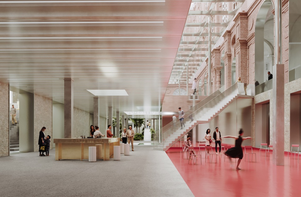 oma david gianotten wins competition to transform museo egizio in turin