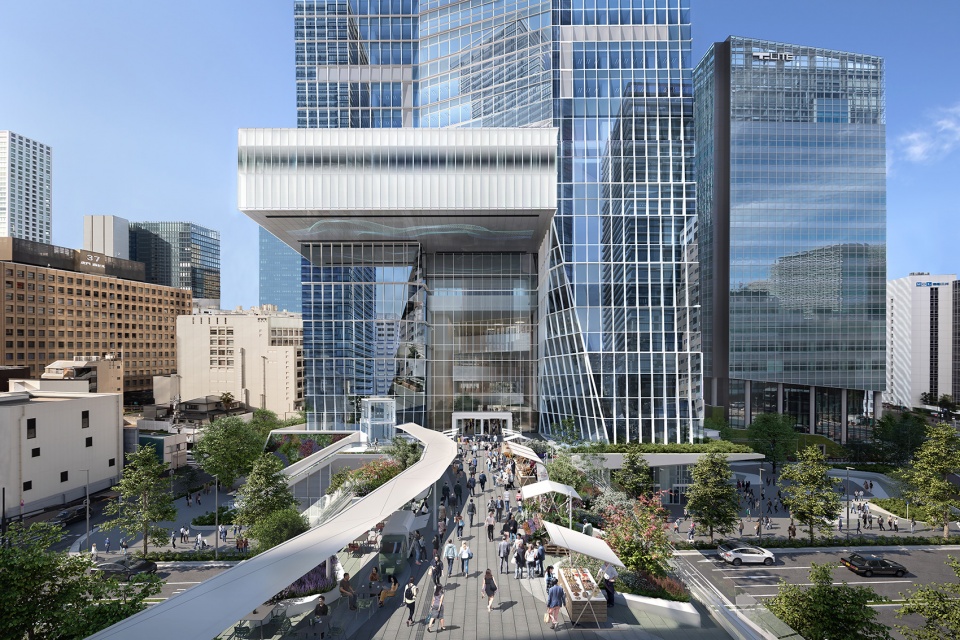 Toranomon Hills Station Tower by OMA