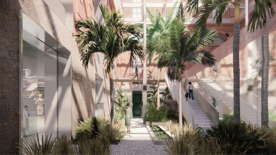 oma david gianotten wins competition to transform museo egizio in turin
