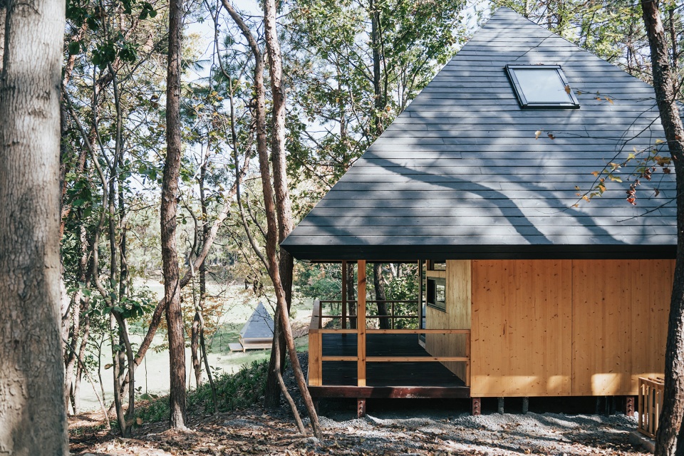 Wild Home 96 The Pyramid Cabin China by Wiki World Advanced Architecture Lab
