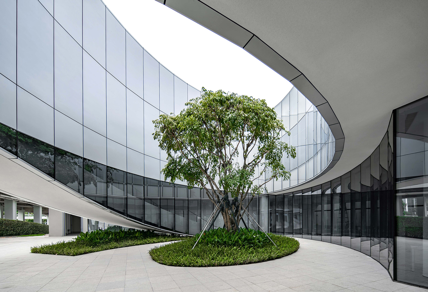 Shenzhen Bay International Badminton Exchange Center by SEED Qin Chen