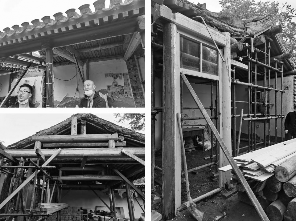 new office of bazuo architecture studio in traditional beijing hutong by bazuo architecture studio