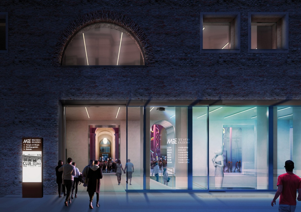 oma david gianotten wins competition to transform museo egizio in turin