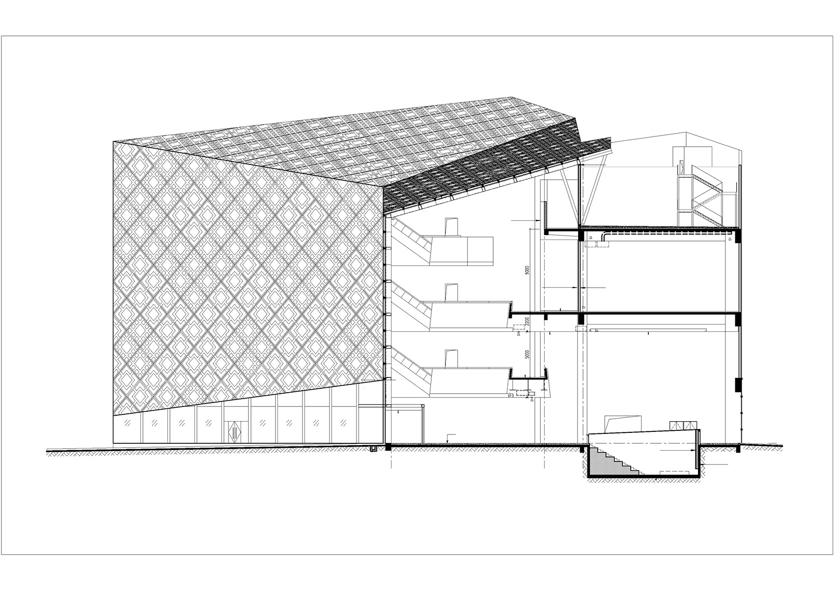 Tibet natural science museum by cendes design 
