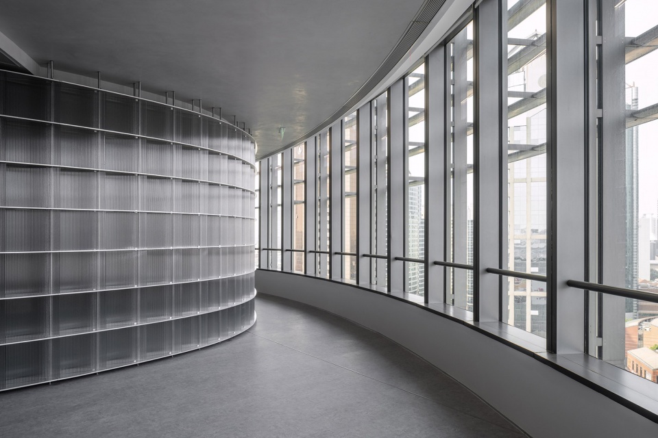 winding frames of light shanghai china by hcch studio
