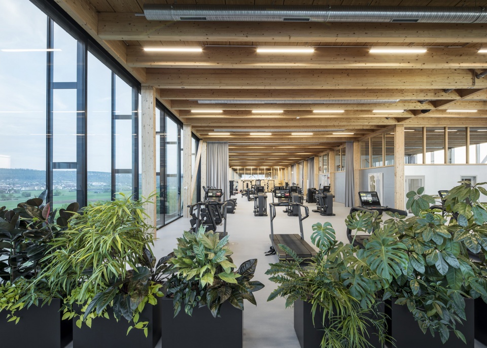 TRUMPF Fitness and Company Sports Center by Barkow Leibinger