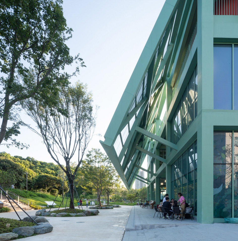 four roof pavilion by found projects schneider luescher