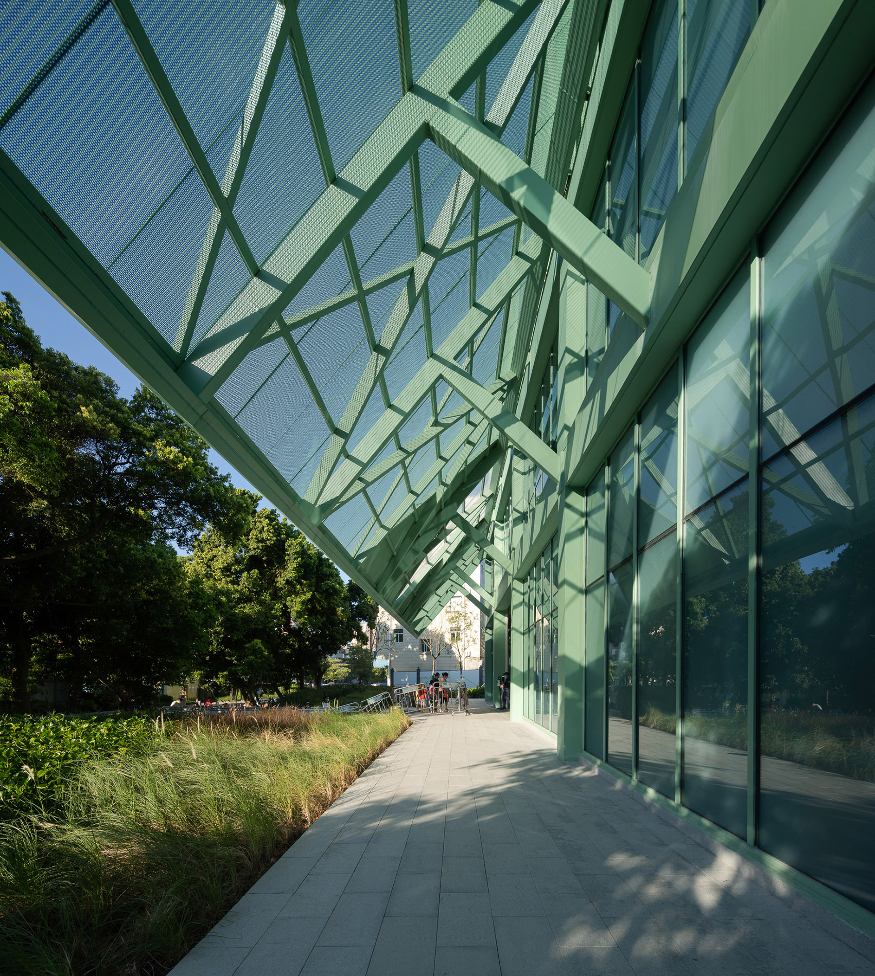 FourRoof Pavilion by Found Projects + Schneider Luescher 谷德设计网