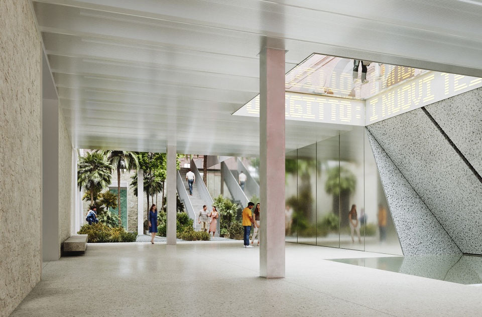 oma david gianotten wins competition to transform museo egizio in turin