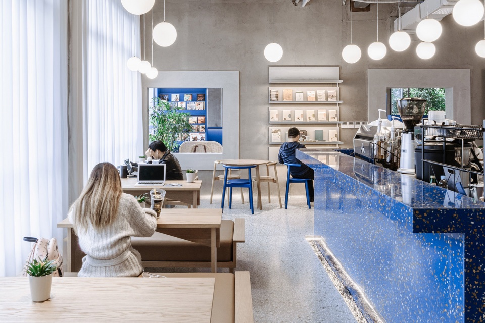 university sport book store by studio yuda studio nor