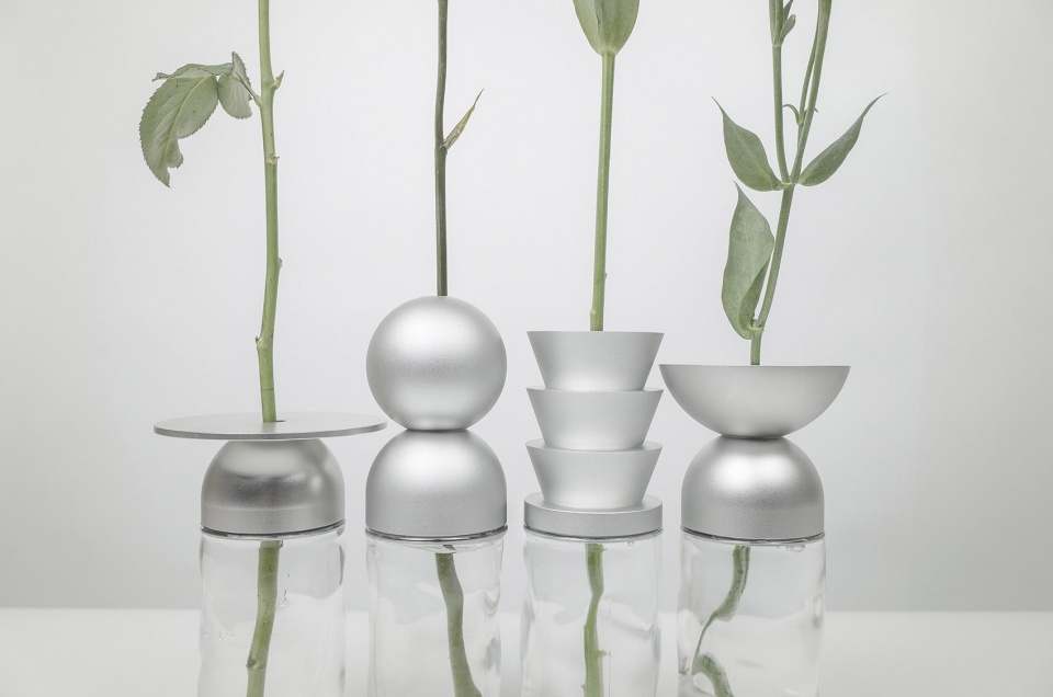 reused plastic bottle series chen shujie studio
