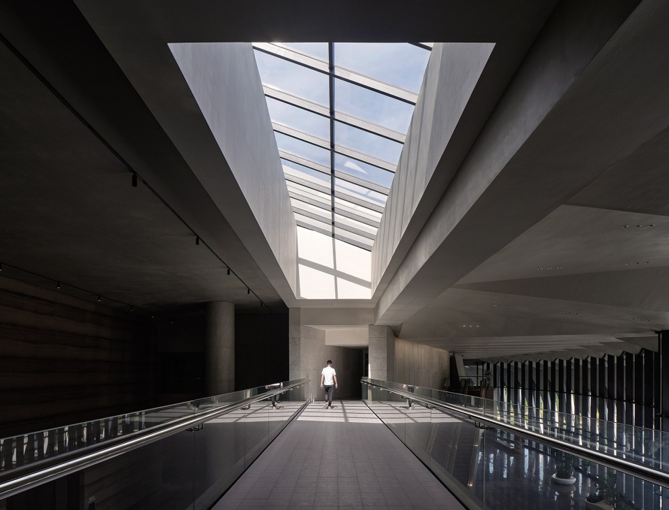 international migratory bird town convention exhibition center by oi architects