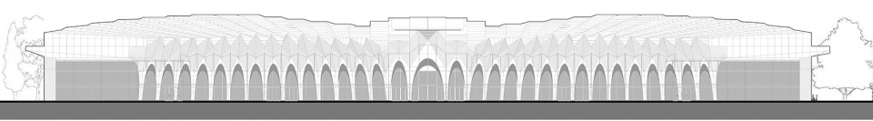 international migratory bird town convention exhibition center by oi architects