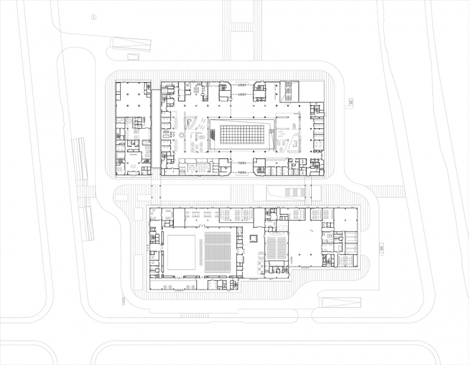 caidian urban comprehensive service center phase i by citic design