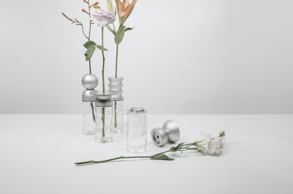reused plastic bottle series chen shujie studio