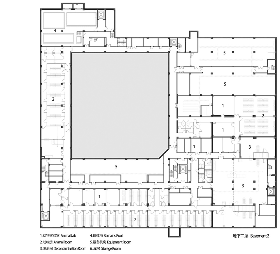 Animal Experiment Center in Baotu Spring Campus of Shandong University by THAD ou9