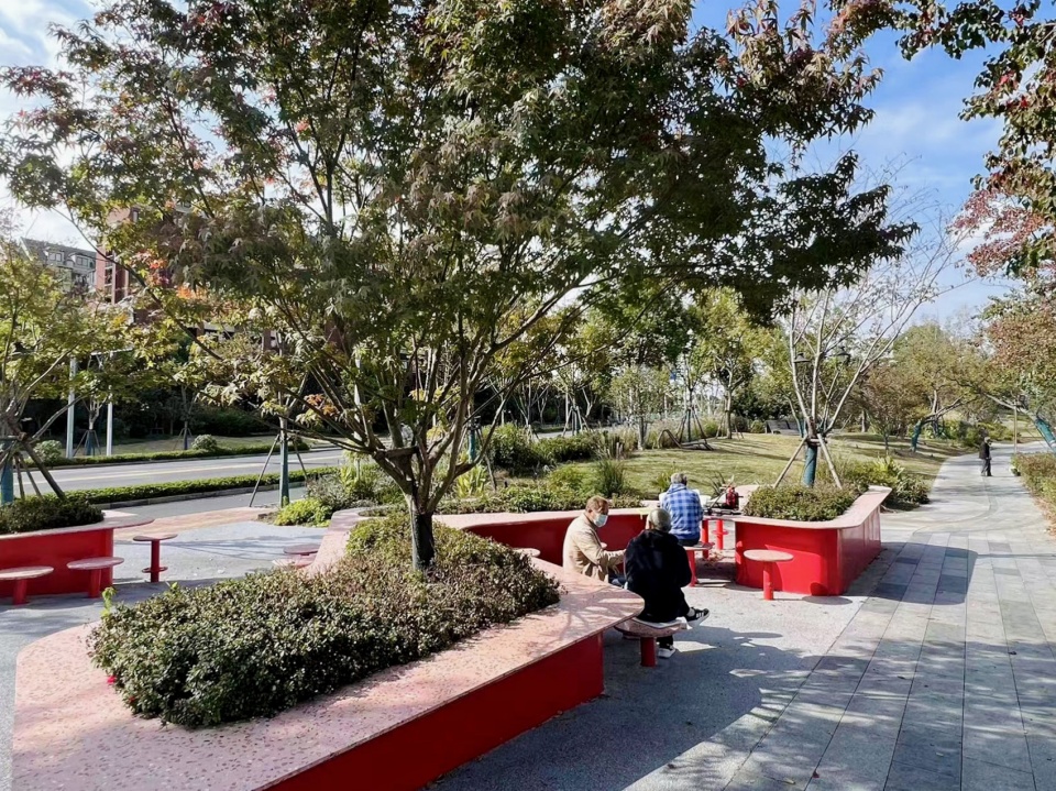Shangkun Yueshan South Riverfront Community Park by Possibilism Design Studio