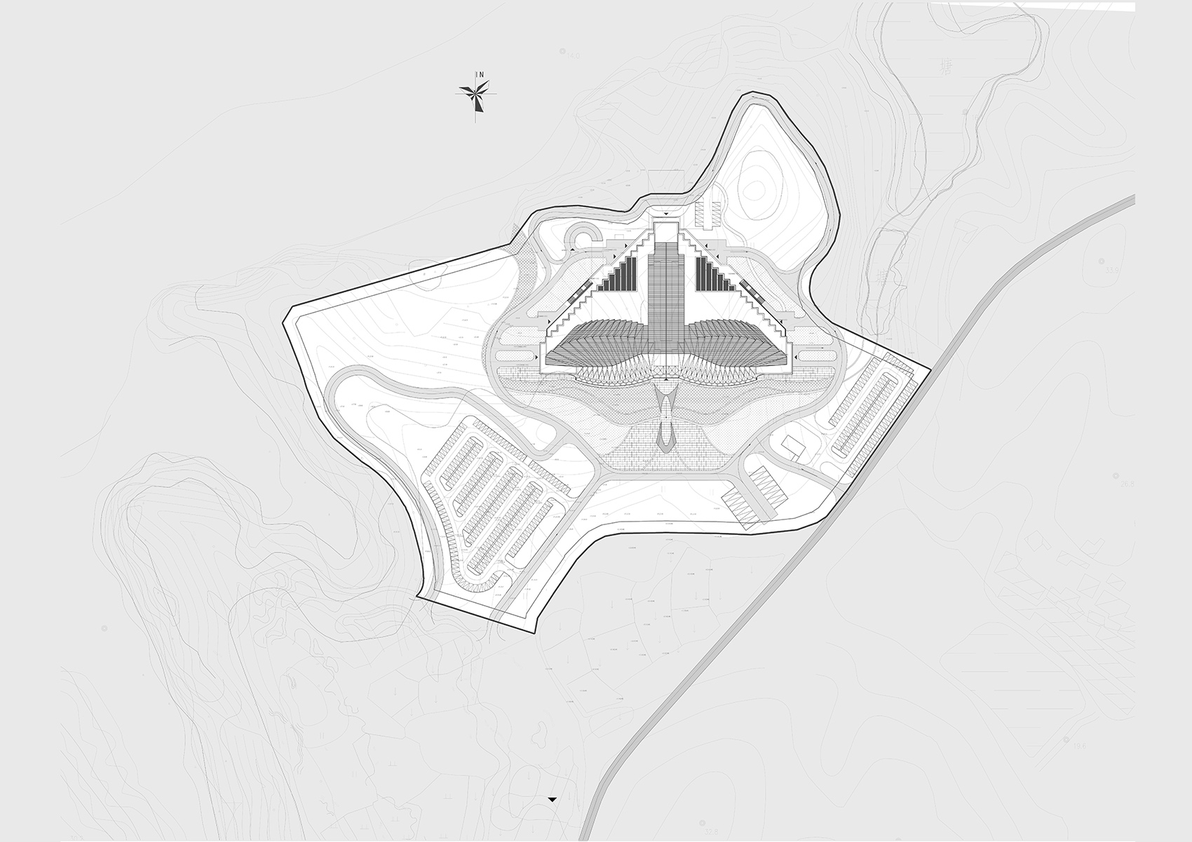 International Migratory Bird Town Convention Exhibition Center by OI Architects 谷德设计网