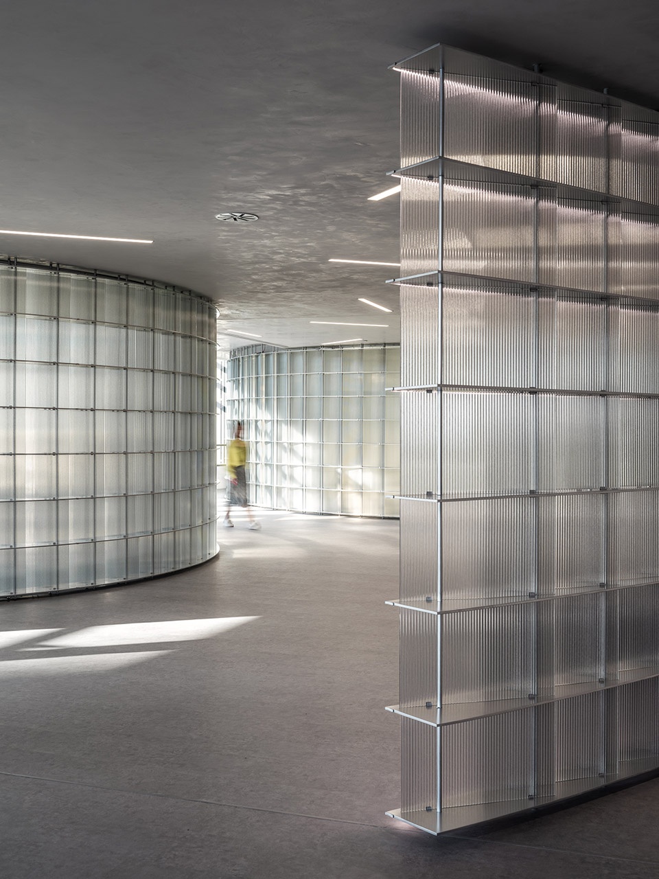 winding frames of light shanghai china by hcch studio