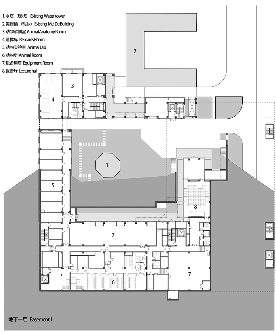 Animal Experiment Center in Baotu Spring Campus of Shandong University by THAD