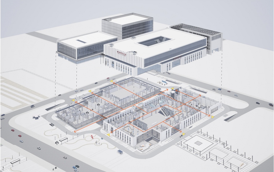 caidian urban comprehensive service center phase i by citic design