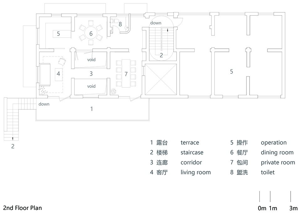 The Design of the Osmanthus House Patisserie China by Yue Design Space Design Studio