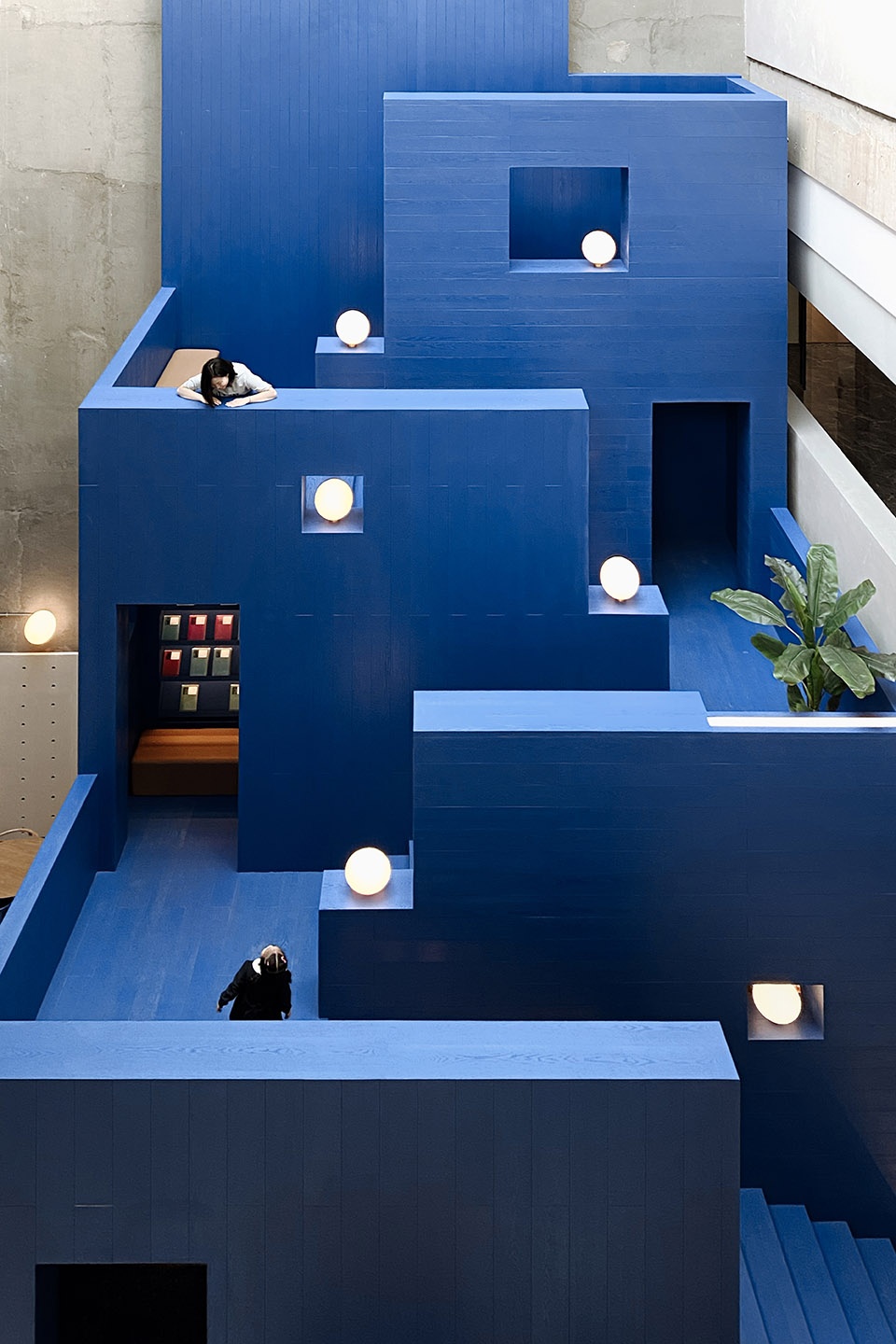 university sport book store by studio yuda studio nor