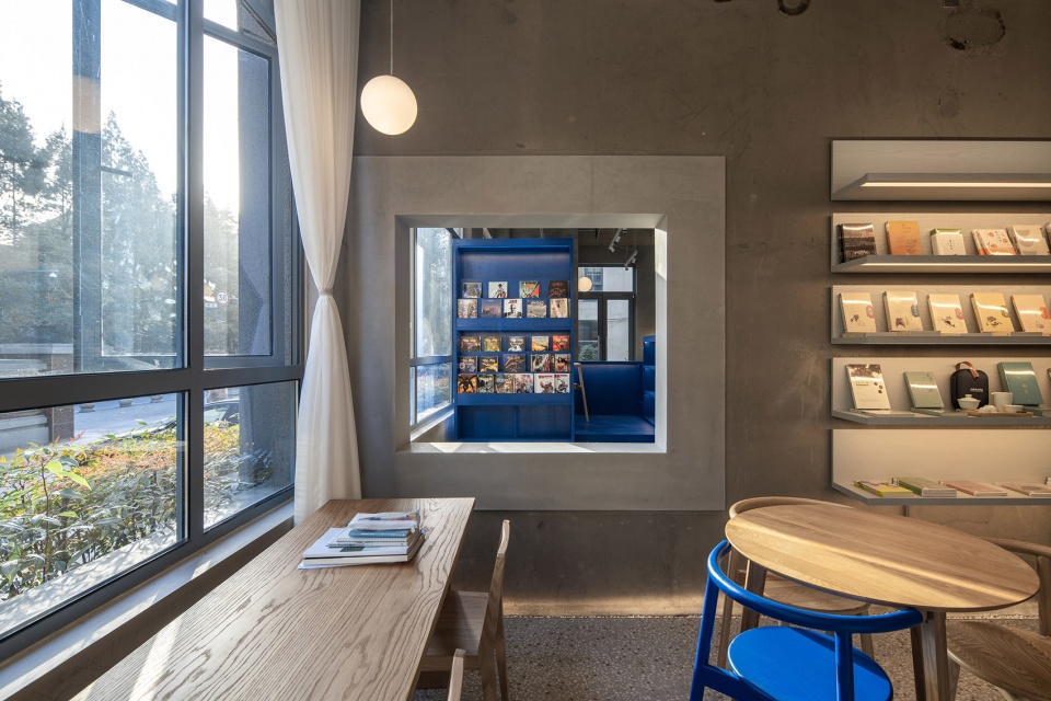 university sport book store by studio yuda studio nor