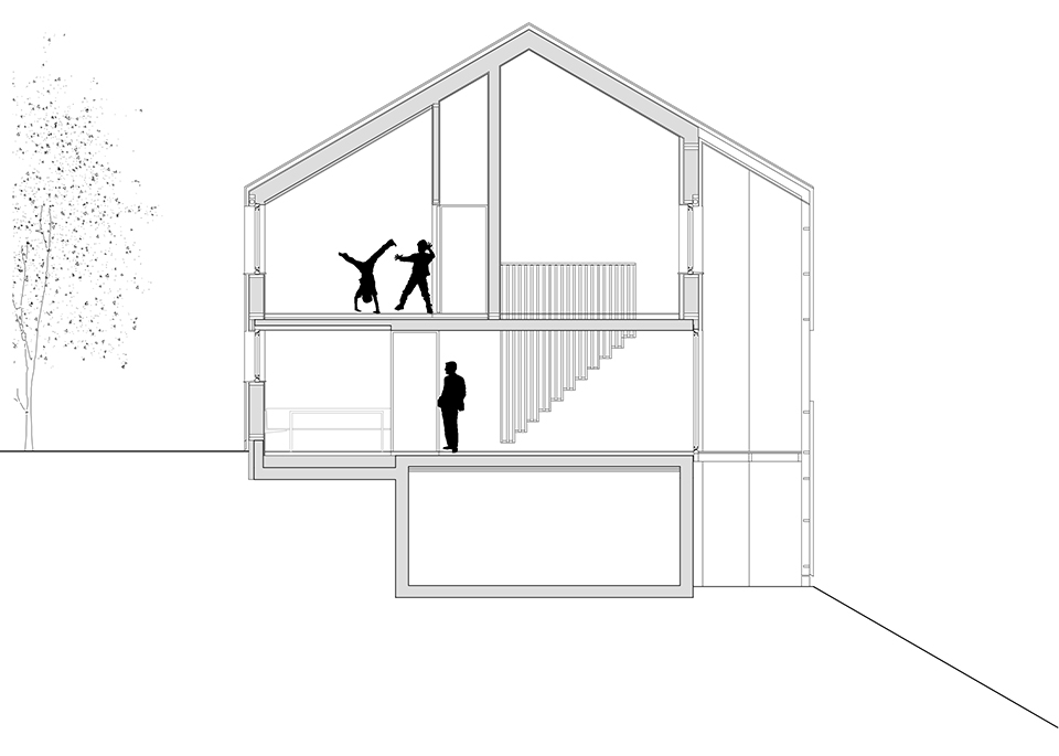 Multigenerational house with a view by MWArchitekten 谷德设计网