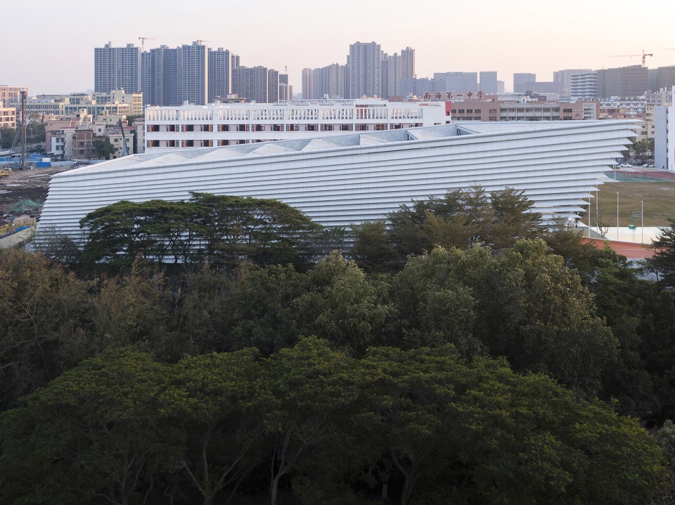 nanhai guicheng jingui high school by atelier cns