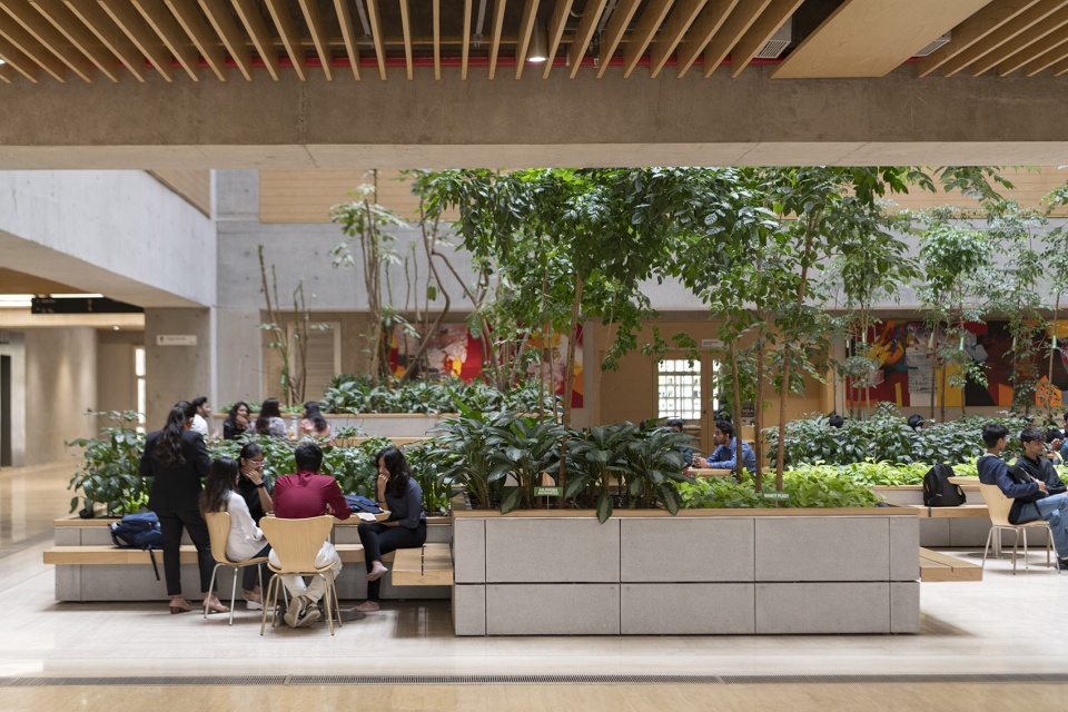 dy patil university centre of excellence by foster partners