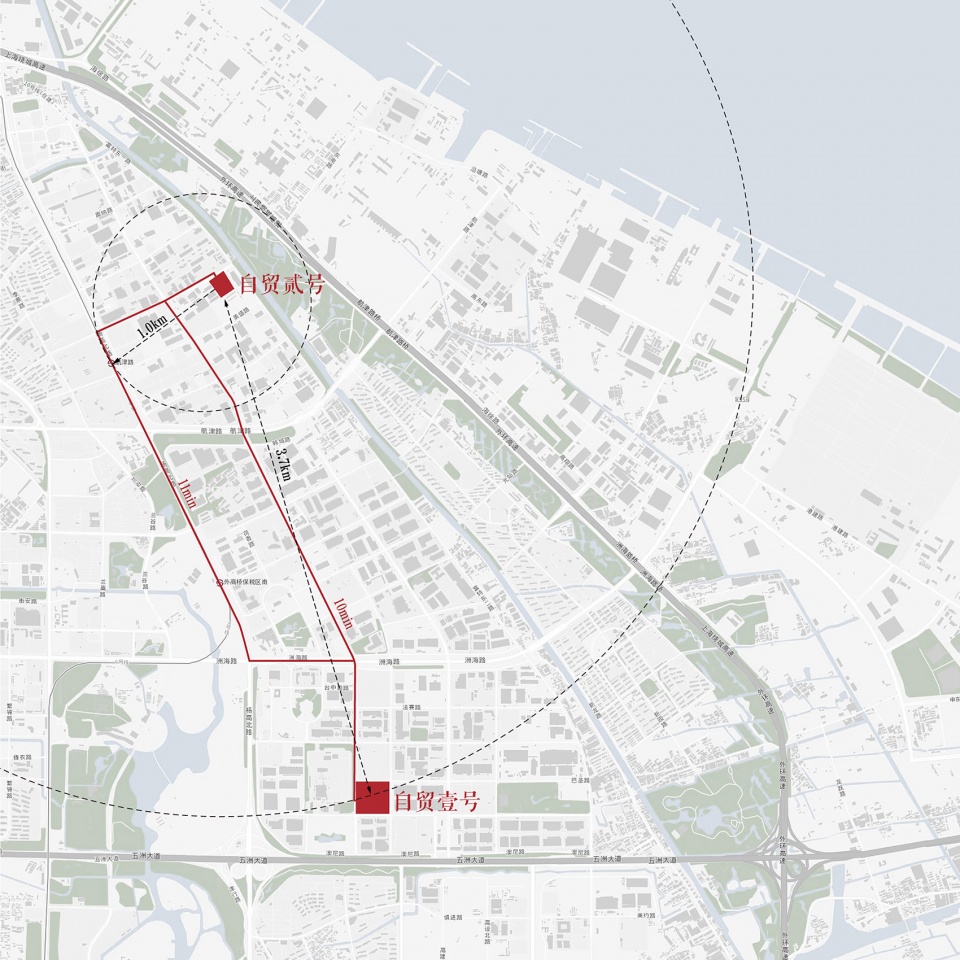 phase two of the free trade no 1 project in shanghai by deshin architecture planning