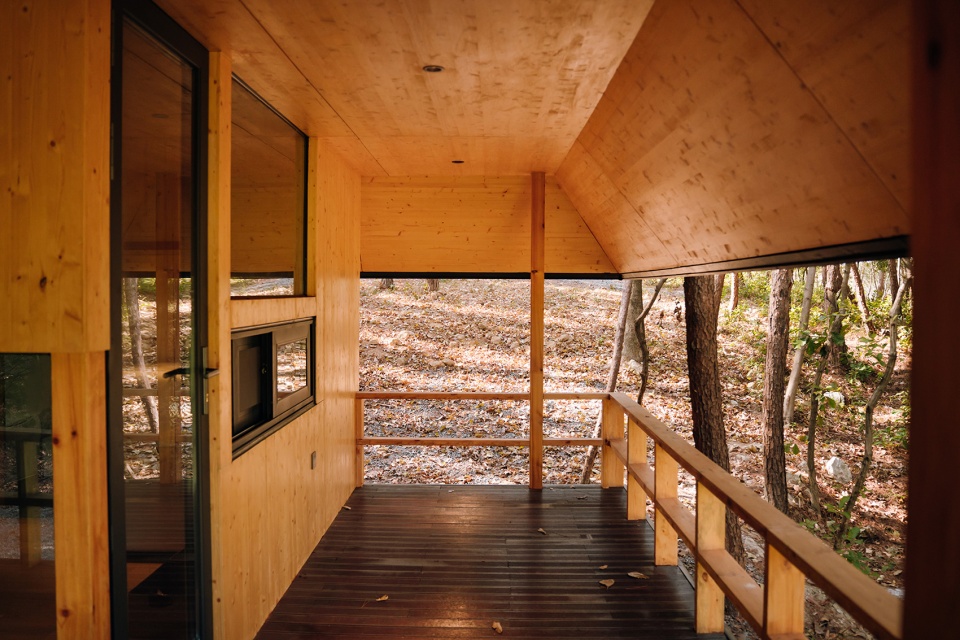 Wild Home 96 The Pyramid Cabin China by Wiki World Advanced Architecture Lab