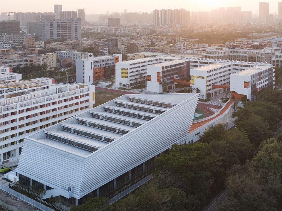 nanhai guicheng jingui high school by atelier cns