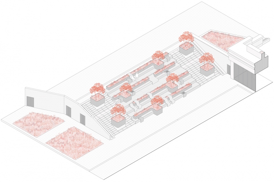 public space in the residential complex by basis architectural bureau