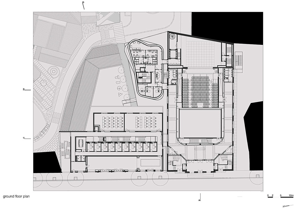 Rehabilitation of the old Jordao Theater and Garage Avenida by Pitagoras Group