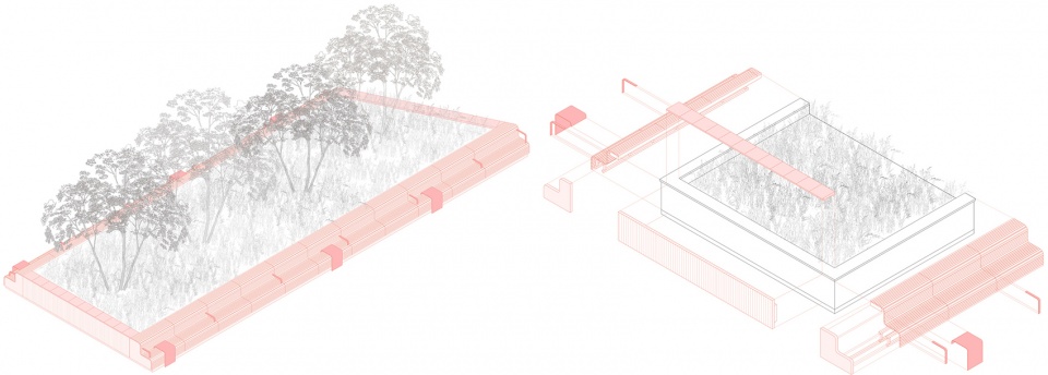public space in the residential complex by basis architectural bureau