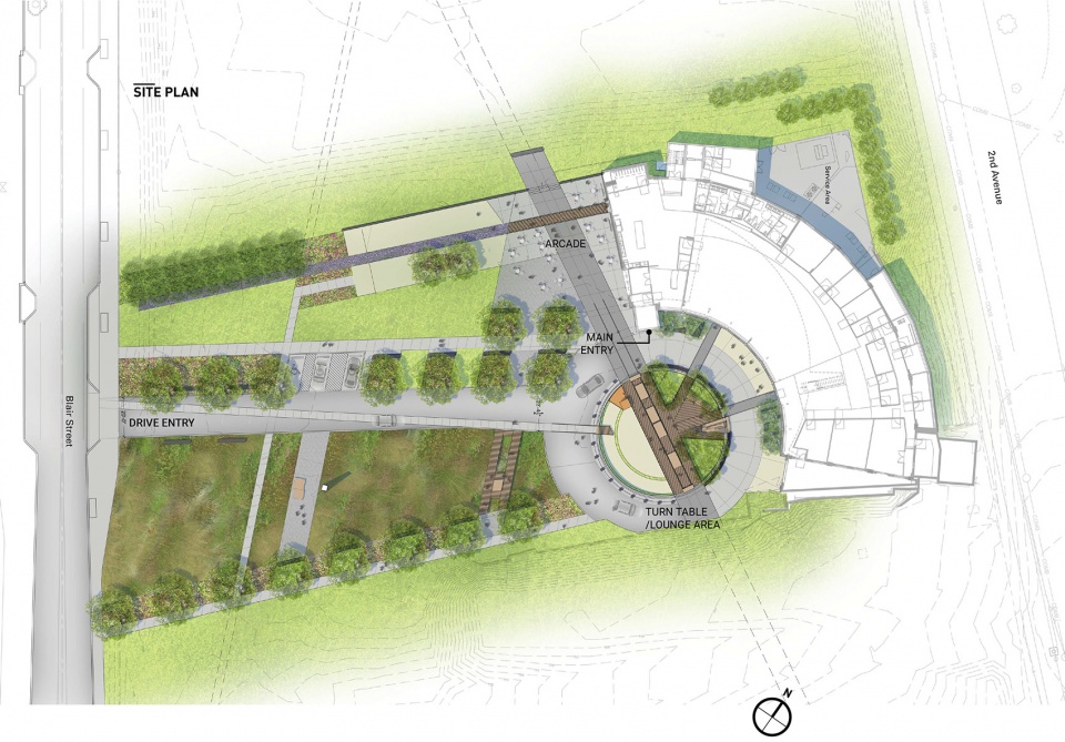 the roundhouse at hazelwood green by gbbn
