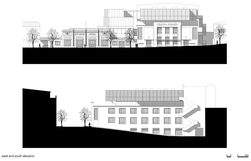 Rehabilitation of the old Jordao Theater and Garage Avenida by Pitagoras Group