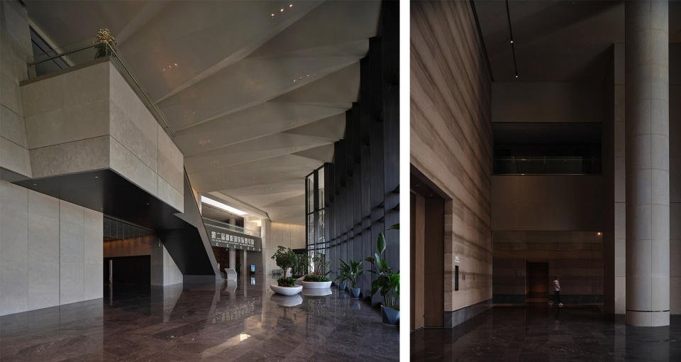 international migratory bird town convention exhibition center by oi architects