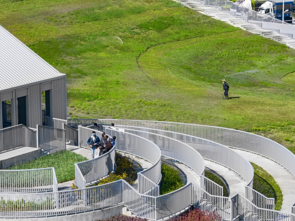 mvrdv completes wholesale market in tainan with publicly accessible roof