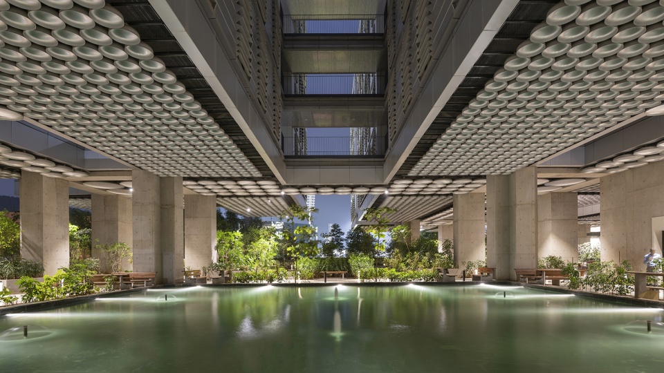 dy patil university centre of excellence by foster partners