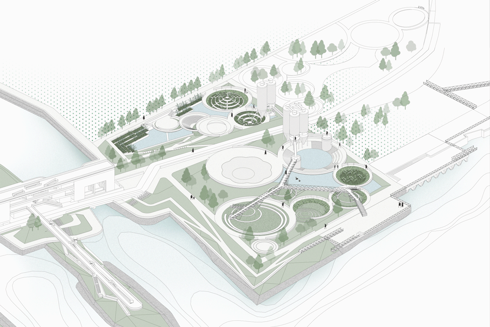 upgrading and renovation of the public space on the south bank of jiaojiang river by original design studiotjad