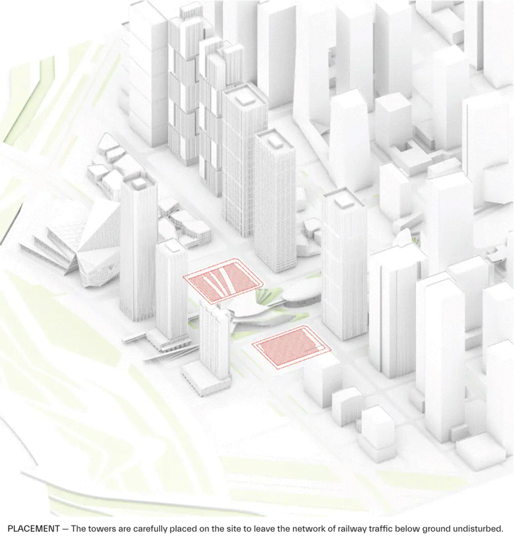 big wins the competition to design qianhai prisma towers in shenzhen