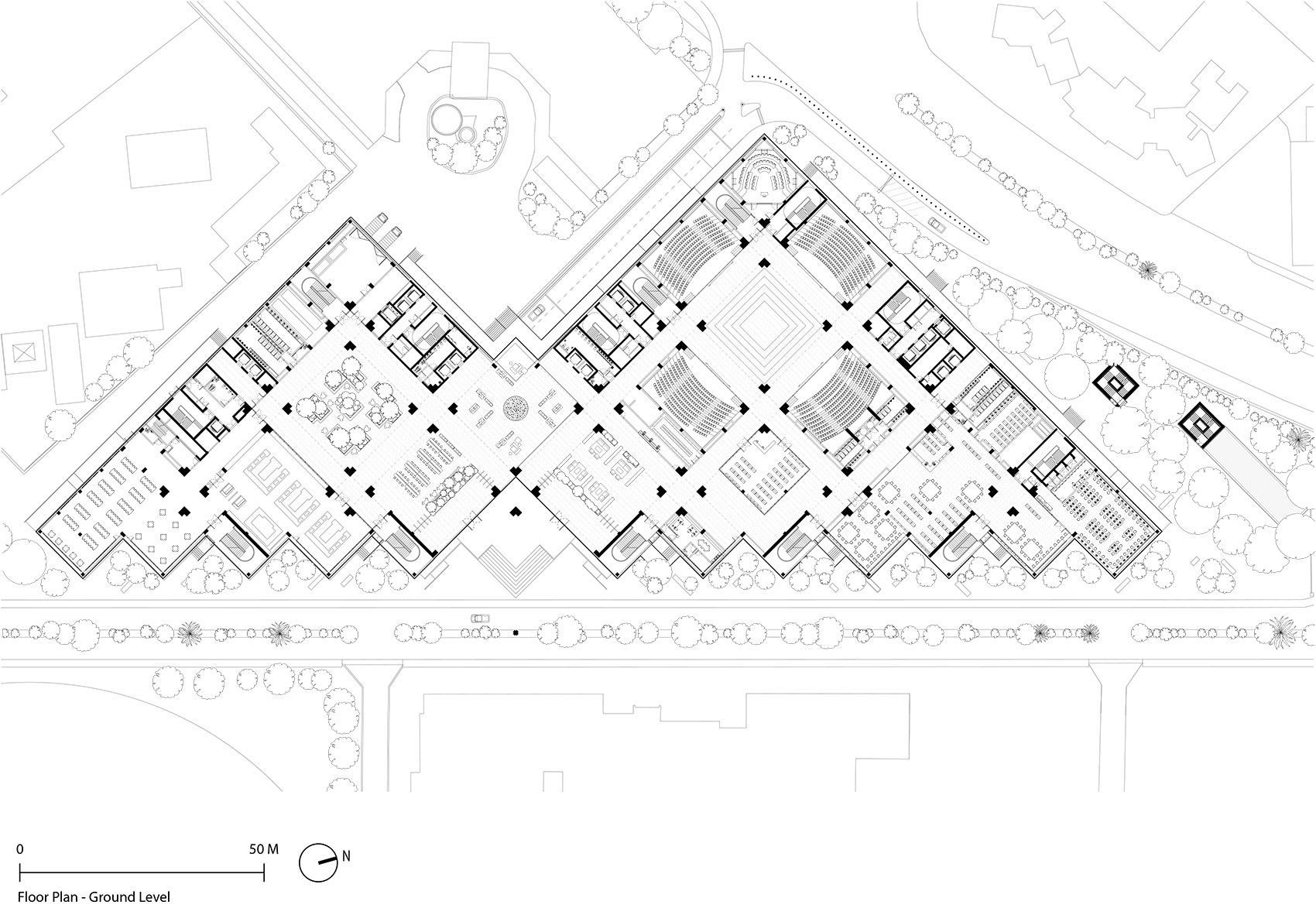 Dy patil university centre of excellence by foster partners 