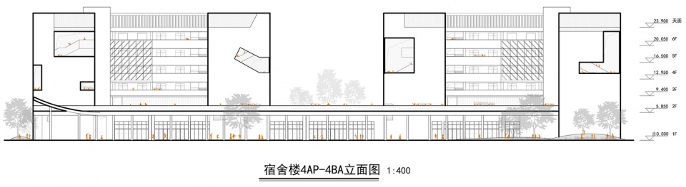 nanhai guicheng jingui high school by atelier cns