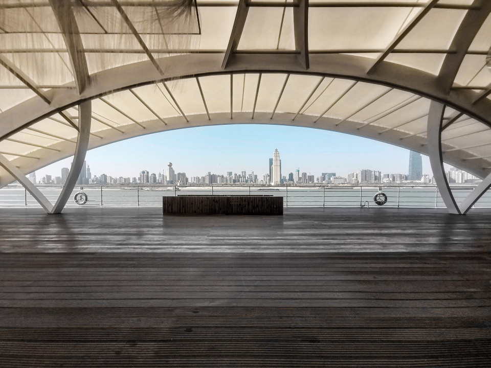 yangtze river wedding cruise ship appearance design by school of architecture and urban planning hust qing studio