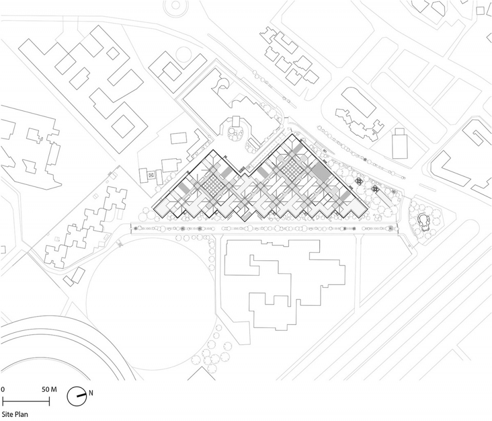 dy patil university centre of excellence by foster partners