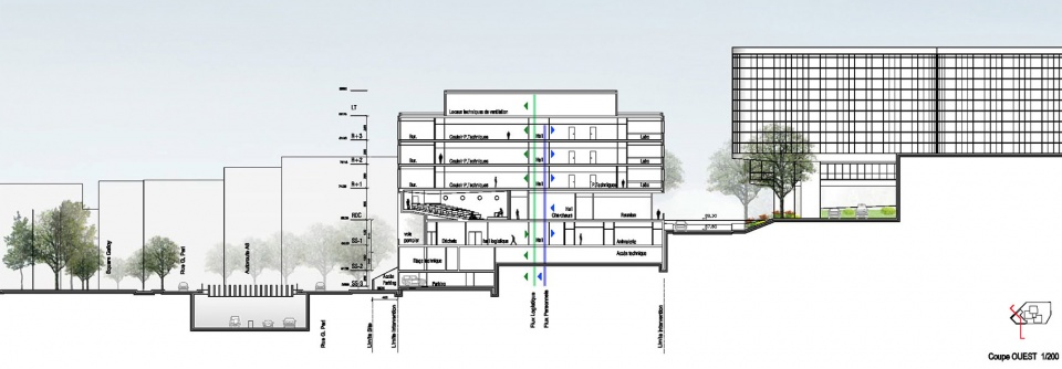 faculty of medicine of kremlin bicetre by pargade architectes