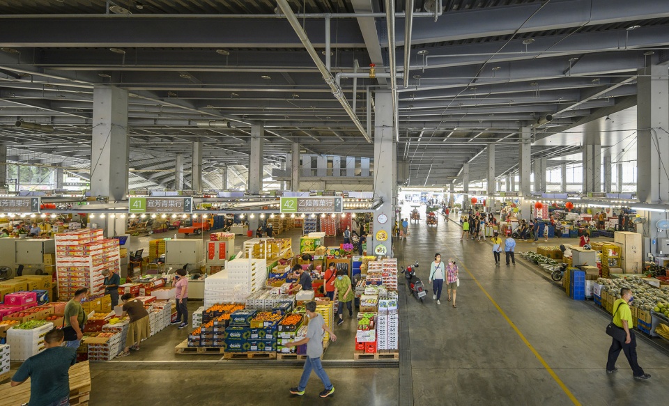 mvrdv completes wholesale market in tainan with publicly accessible roof